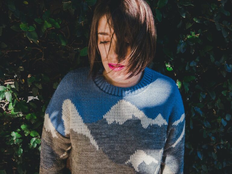 Photo acrylic sweater